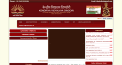 Desktop Screenshot of kvdindori.com